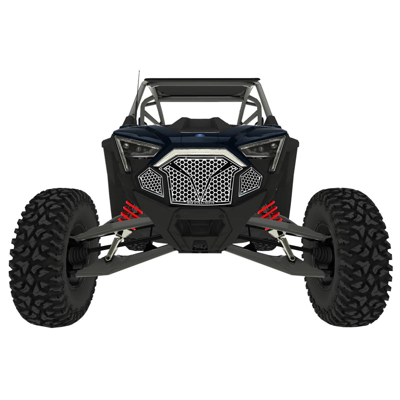 Load image into Gallery viewer, 3 Piece Laser Cut Steel Grille RZR PRO R &amp; Turbo R
