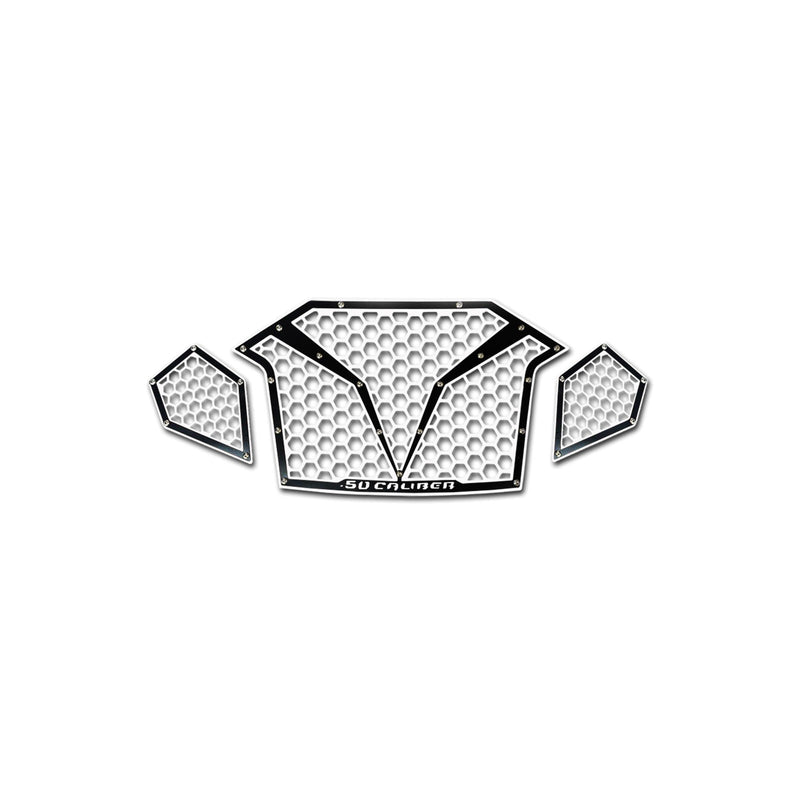 Load image into Gallery viewer, 3 Piece Laser Cut Steel Grille RZR PRO R &amp; Turbo R
