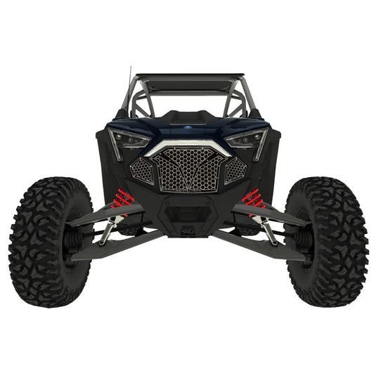 3 Piece Laser Cut Steel Grille RZR PRO R & Turbo R