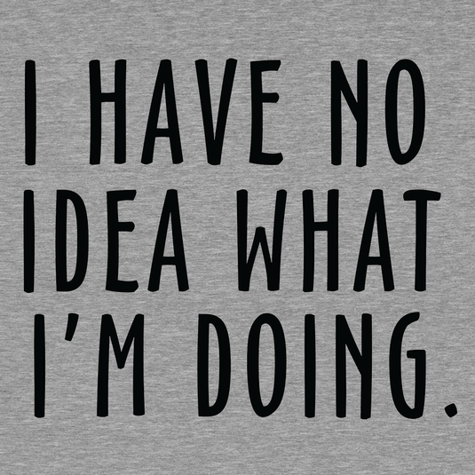 No Idea What I'm Doing - Safety Yellow Hi-Vis T-Shirt