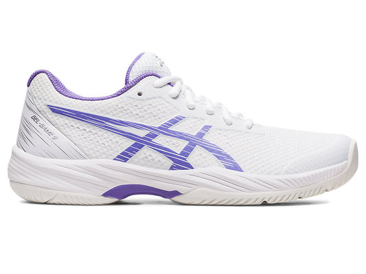 Women's Asics Gel-Game 9, White/Amethyst, 11.5 B Medium - Skoutley Outdoors LLC