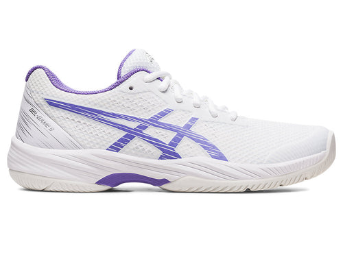 Women's Asics Gel-Game 9, White/Amethyst, 11.5 B Medium - Skoutley Outdoors LLC