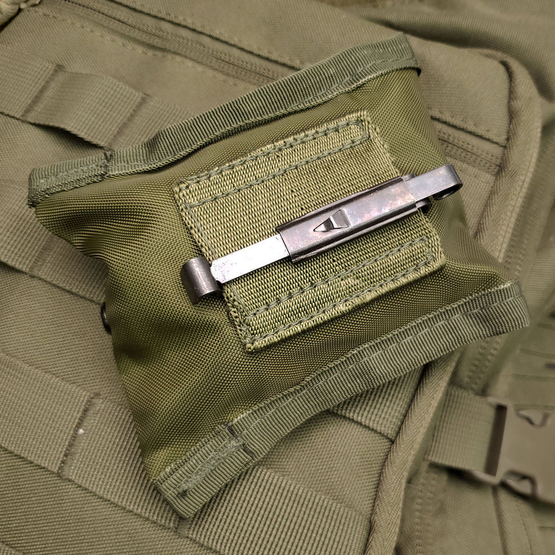 Load image into Gallery viewer, Classic US Military Style Nylon Compass Pouch - OD Green
