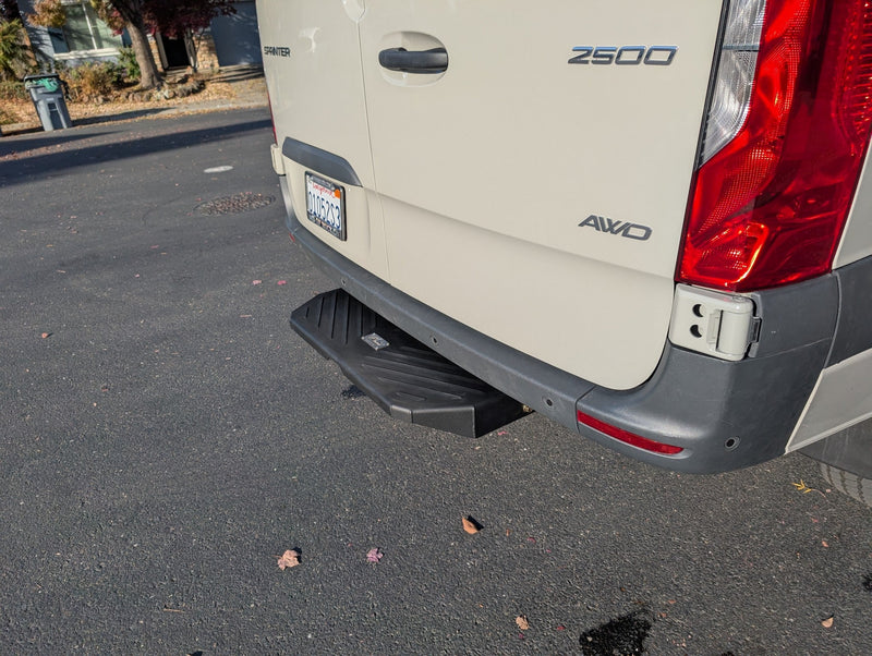 Load image into Gallery viewer, Mercedes Sprinter Rear Plateau Step
