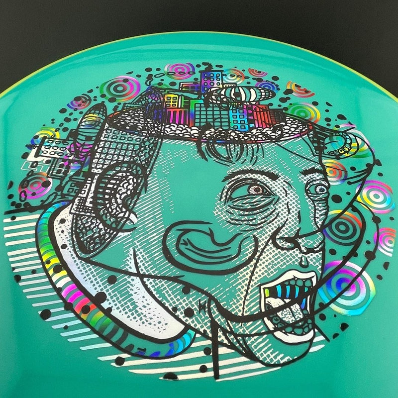 Load image into Gallery viewer, Neutron Hex - "Mentalopolis" Double Stamp DFX LTD
