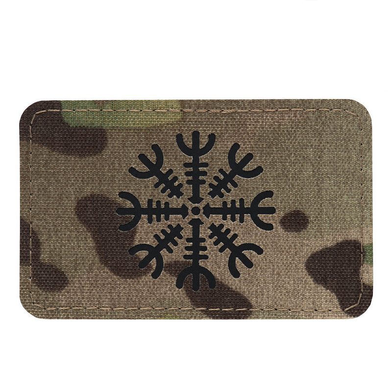 Load image into Gallery viewer, M-Tac Patch Helm of Awe Horizontal Laser Cut

