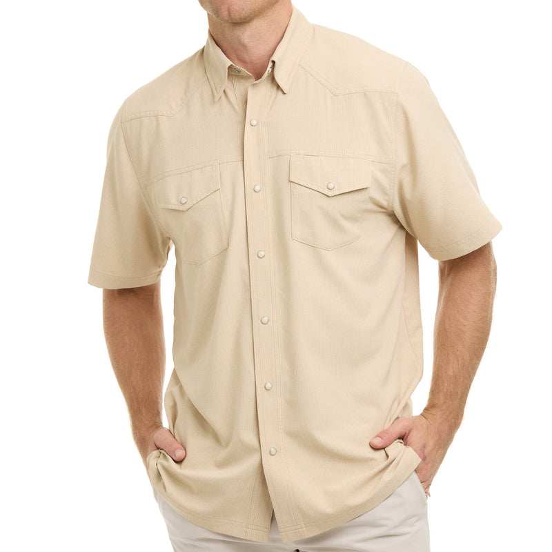 Load image into Gallery viewer, Khaki Drover Shirt

