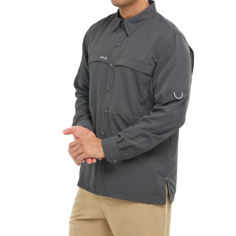 Load image into Gallery viewer, GunMetal Explorer Shirt | Long Sleeve
