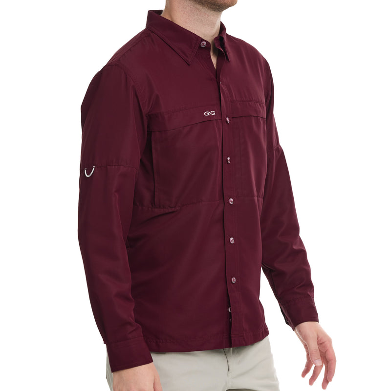 Load image into Gallery viewer, Maroon Explorer Shirt | Long Sleeve
