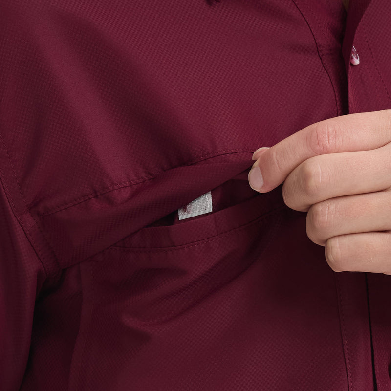 Load image into Gallery viewer, Maroon Explorer Shirt | Long Sleeve
