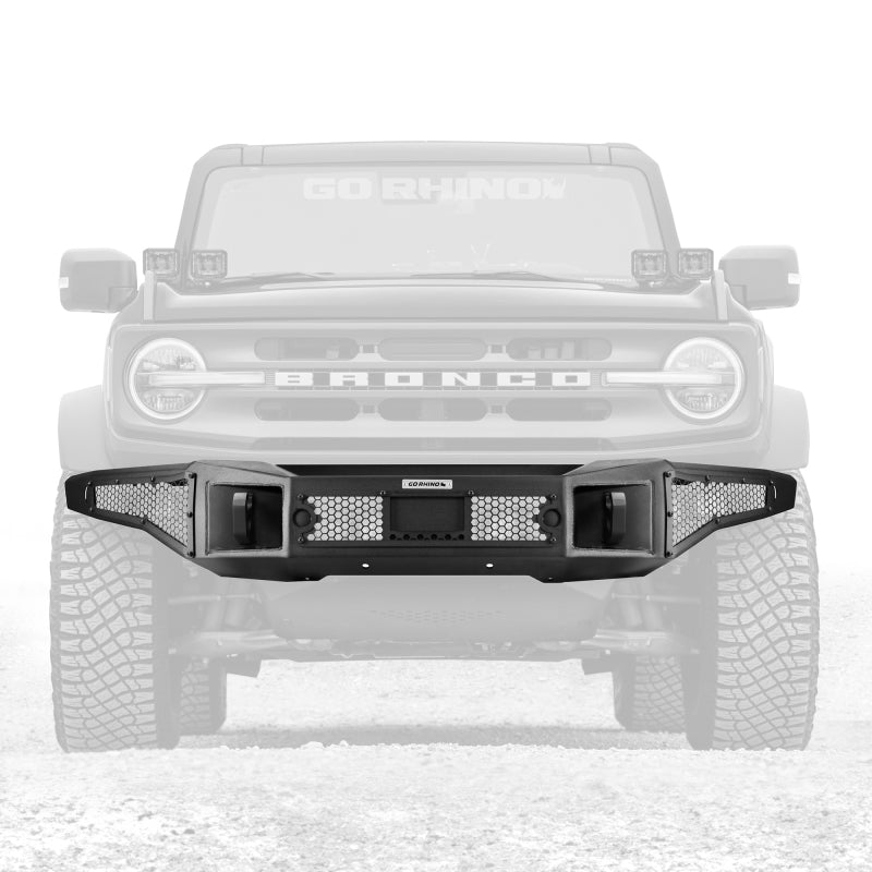 Load image into Gallery viewer, Go Rhino 21-24 Ford Bronco (2 and 4 Door) Rockline Full Width Bumper
