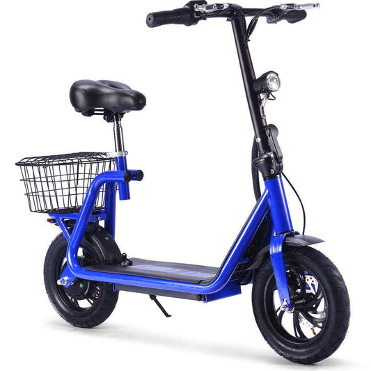 Mototec Metro 36v 500w Lithium Electric Scooter Blue - Skoutley Outdoors LLC