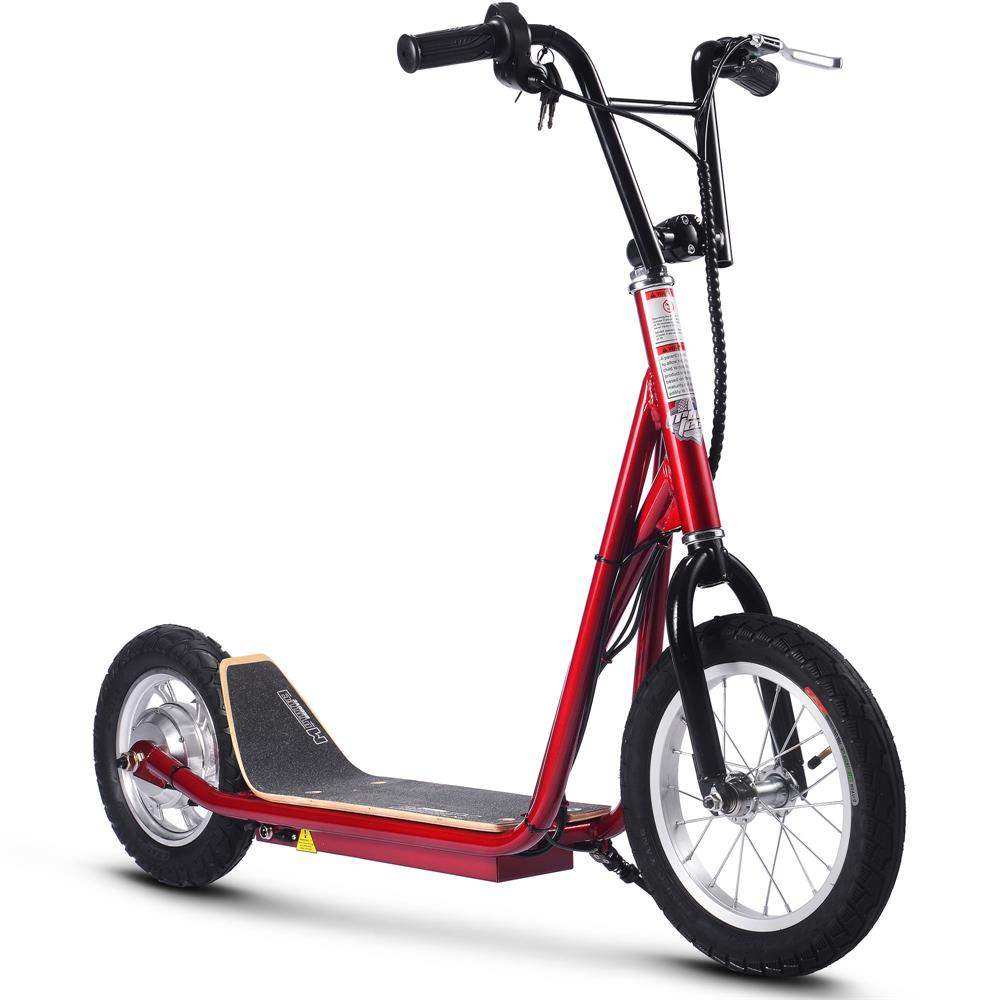 Mototec Groove 36v 350w Big Wheel Lithium Electric Scooter Red - Skoutley Outdoors LLC