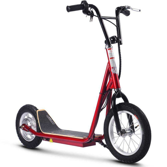 Mototec Groove 36v 350w Big Wheel Lithium Electric Scooter Red - Skoutley Outdoors LLC
