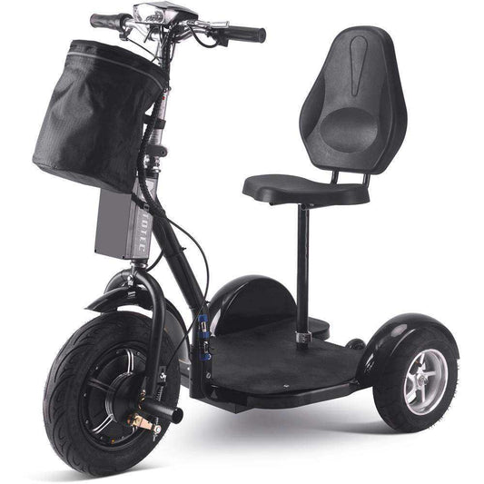 Mototec Electric Trike 48v 1000w Lithium Black - Skoutley Outdoors LLC