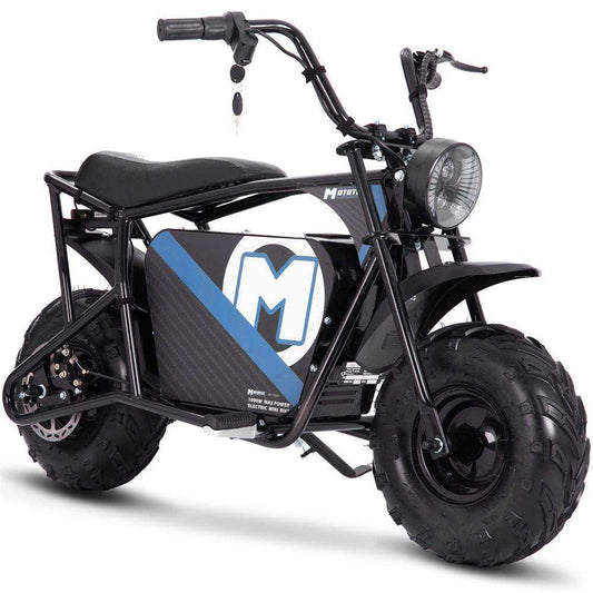 Mototec 48v 1000w Electric Mini Bike Black - Skoutley Outdoors LLC