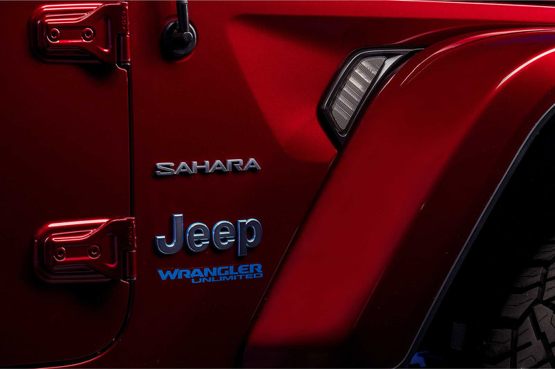 Load image into Gallery viewer, XB LED Side Markers: Jeep JL / JT (18+ / Side Vent / Set)
