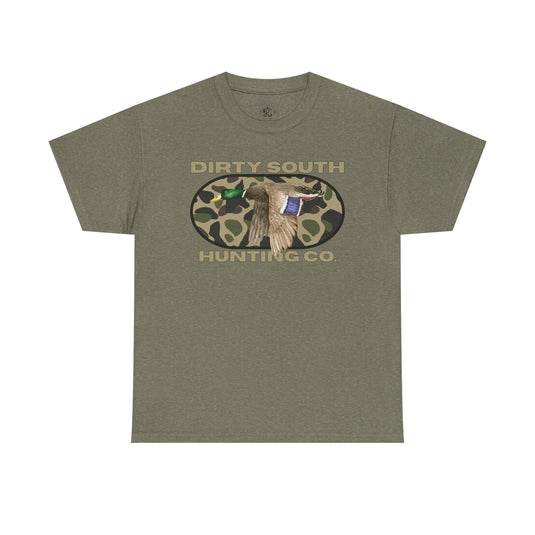 Dirty South Hunting Co. Camo Oval Mallard T-Shirt – Duck Hunting Apparel