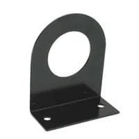 2" Round LED Mount Steel Bracket, 90 Degree