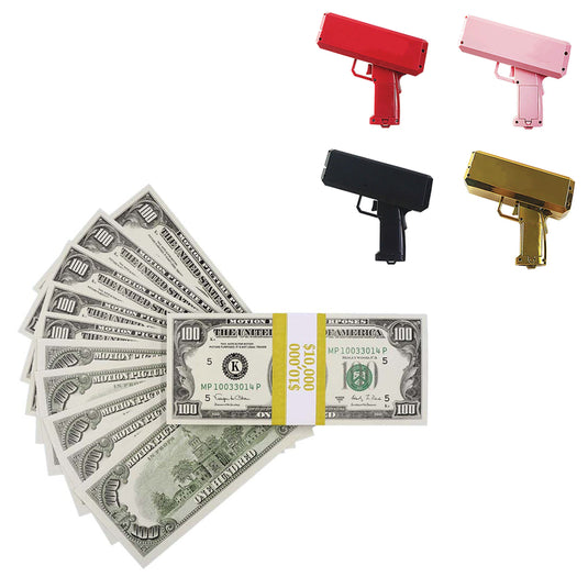 $10,000 1990 Series Stack with Money Gun