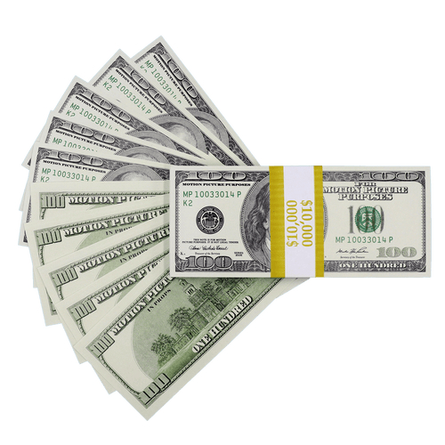 $10,000 Full Print 2000 Series Stack