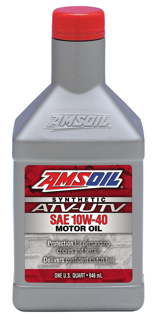 AMSOIL 10W-40 100% Synthetic ATV/UTV Motor Oil