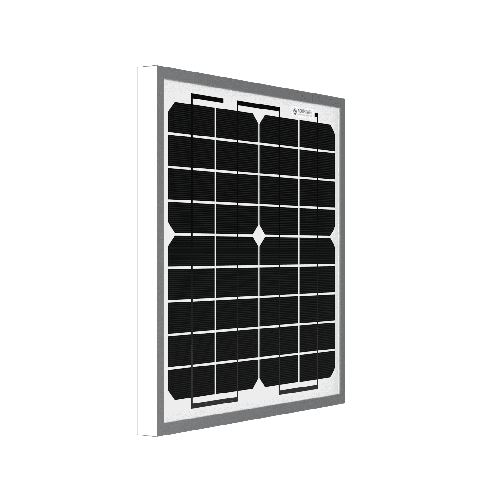 10 Watt 12 Volt Monocrystalline Solar Panel - Skoutley Outdoors LLC