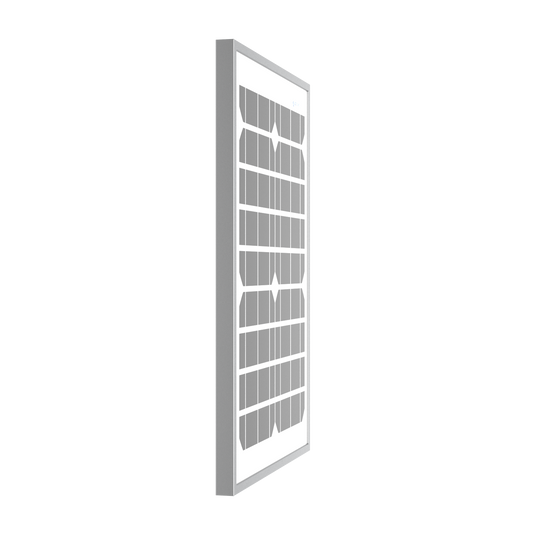 20 Watt 12 Volt Monocrystalline Solar Panel