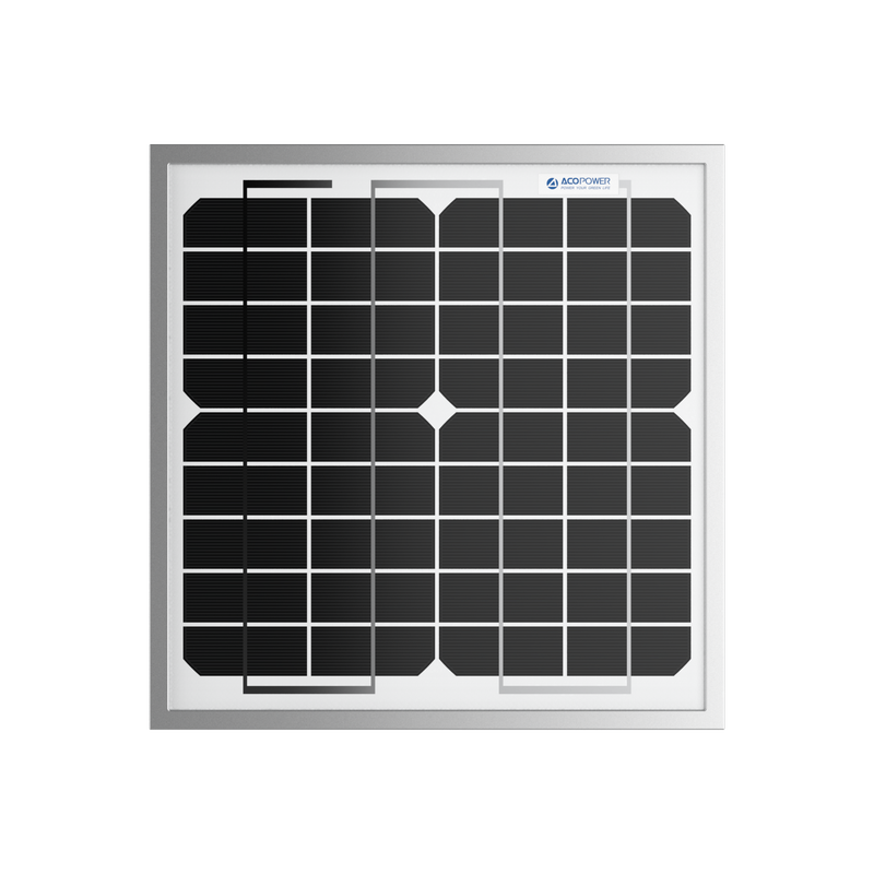 Load image into Gallery viewer, 10 Watt 12 Volt Monocrystalline Solar Panel
