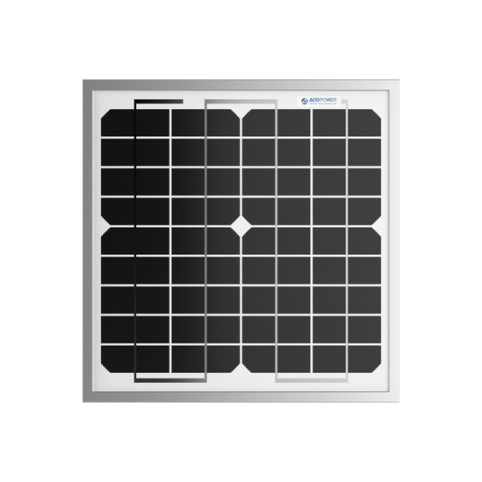 10 Watt 12 Volt Monocrystalline Solar Panel