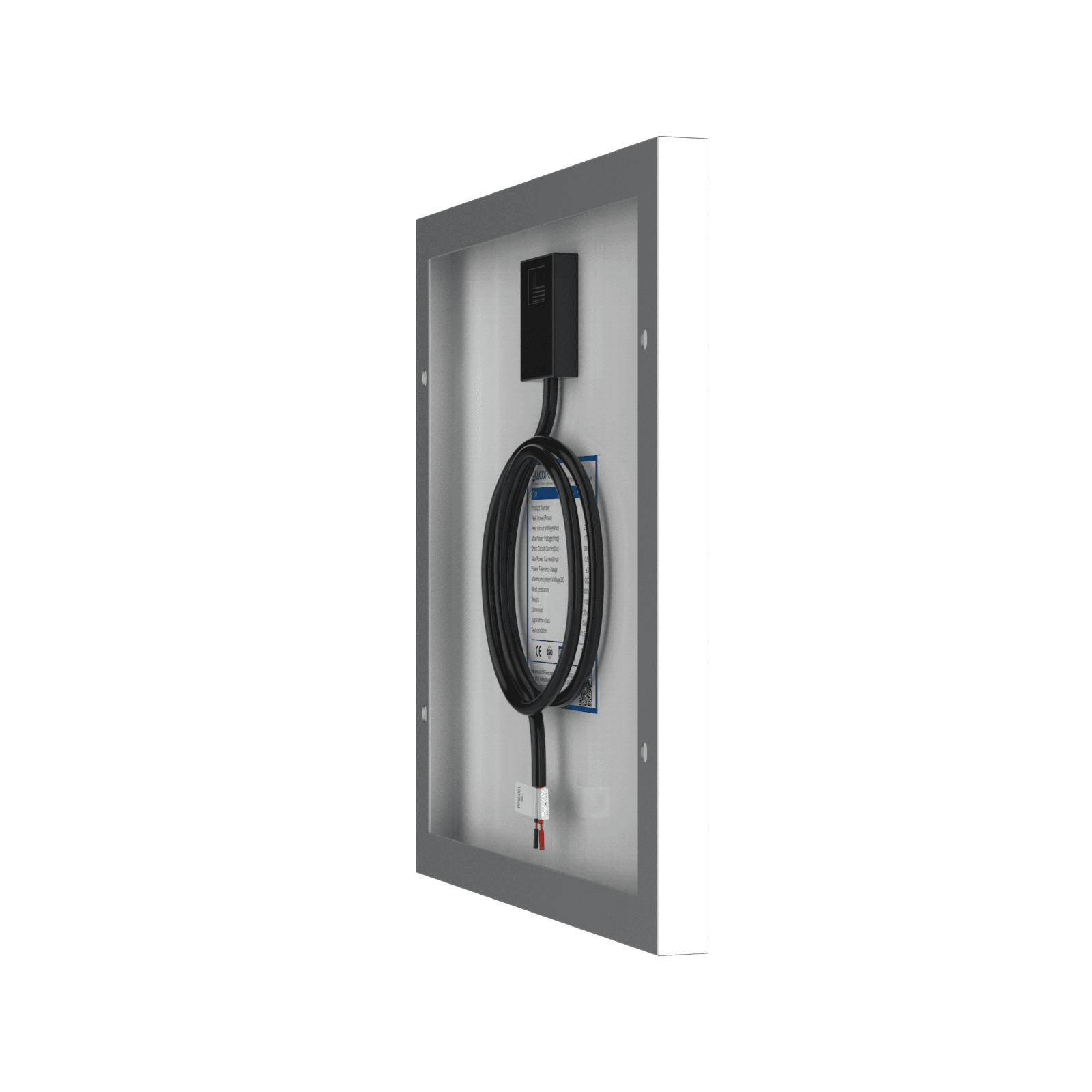 10 Watt 12 Volt Monocrystalline Solar Panel - Skoutley Outdoors LLC