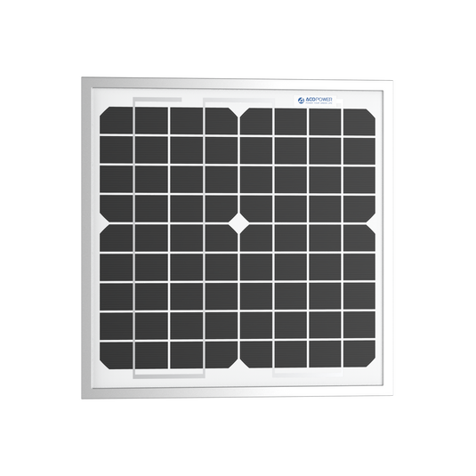 10 Watt 12 Volt Monocrystalline Solar Panel