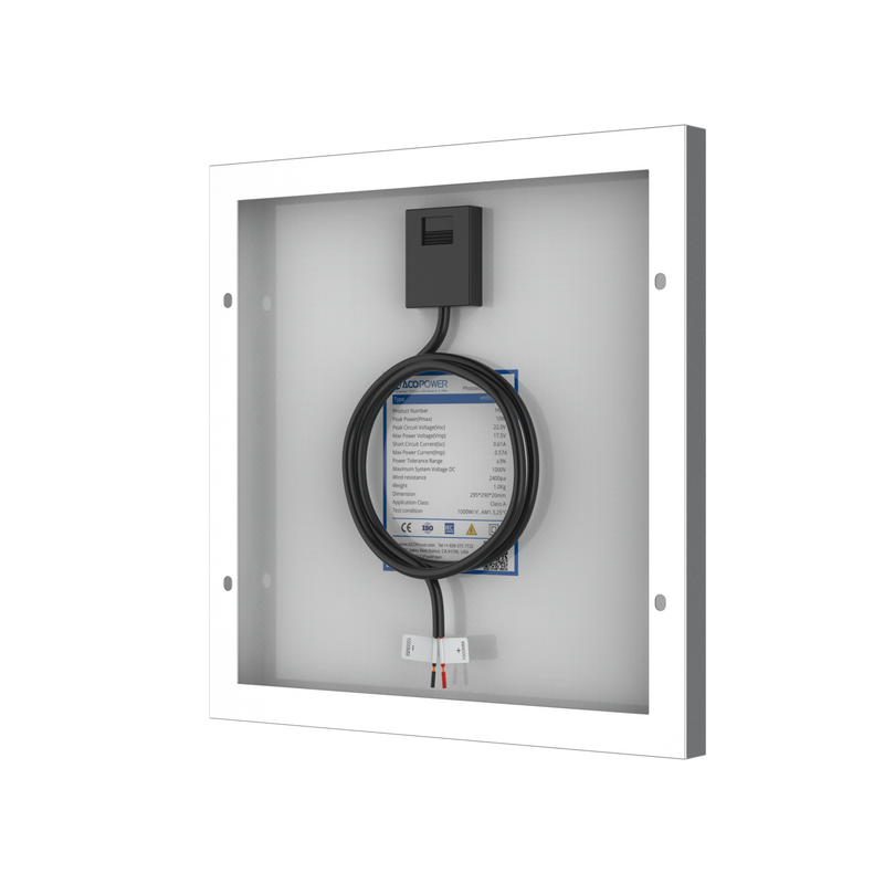 Load image into Gallery viewer, 10 Watt 12 Volt Monocrystalline Solar Panel
