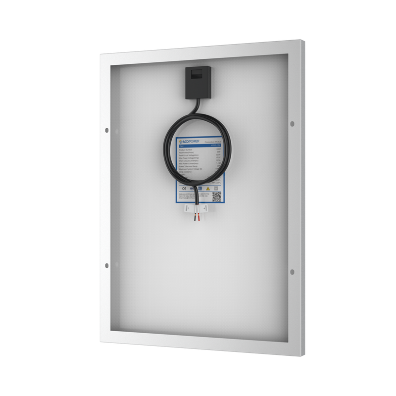 Load image into Gallery viewer, 20 Watt 12 Volt Monocrystalline Solar Panel
