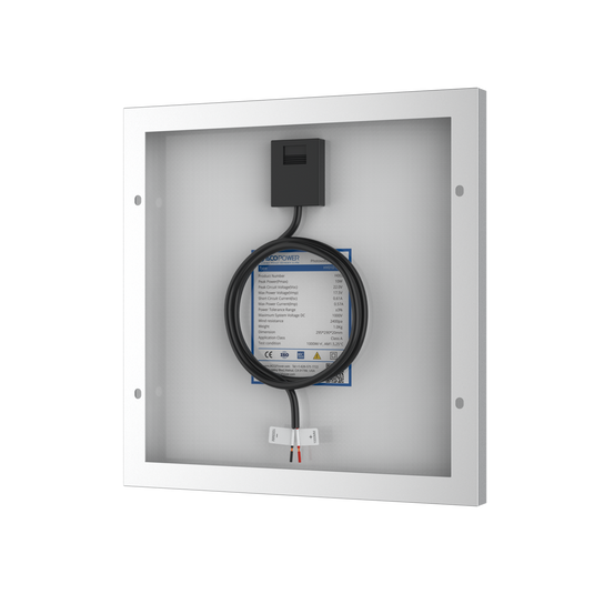 10 Watt 12 Volt Monocrystalline Solar Panel