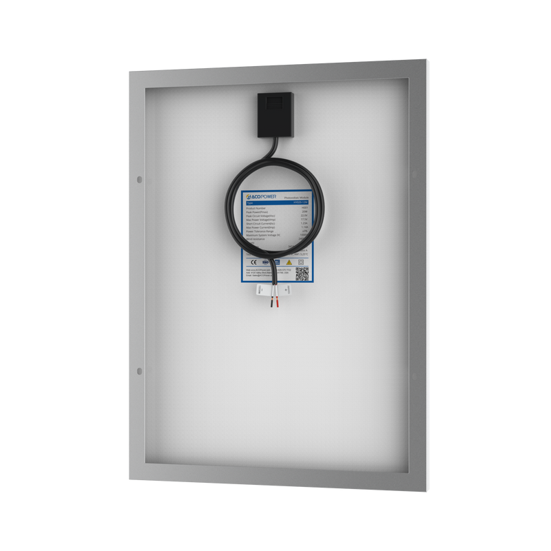 Load image into Gallery viewer, 20 Watt 12 Volt Monocrystalline Solar Panel
