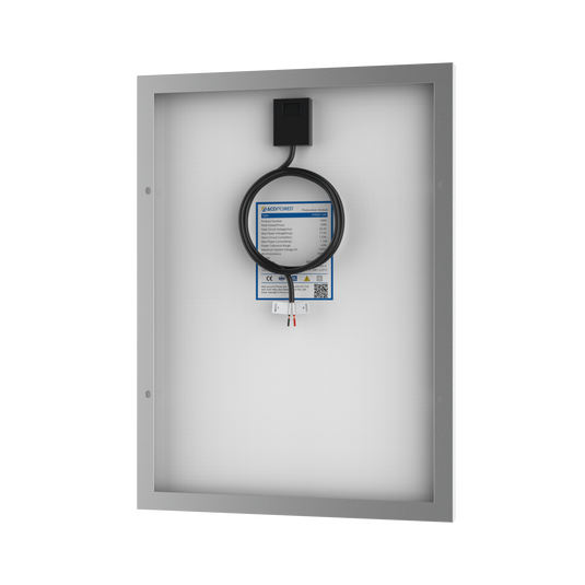 20 Watt 12 Volt Monocrystalline Solar Panel