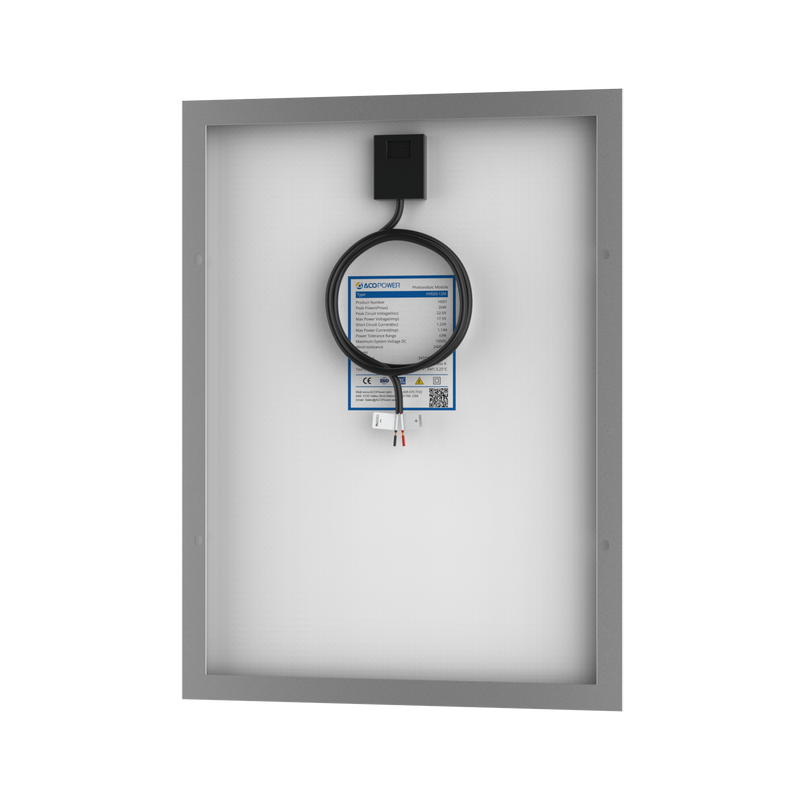 Load image into Gallery viewer, 20 Watt 12 Volt Monocrystalline Solar Panel
