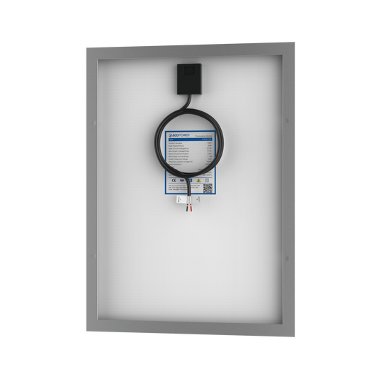 20 Watt 12 Volt Monocrystalline Solar Panel