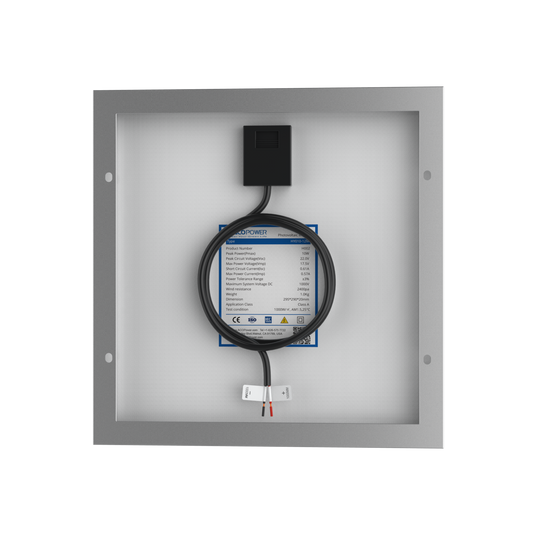 10 Watt 12 Volt Monocrystalline Solar Panel