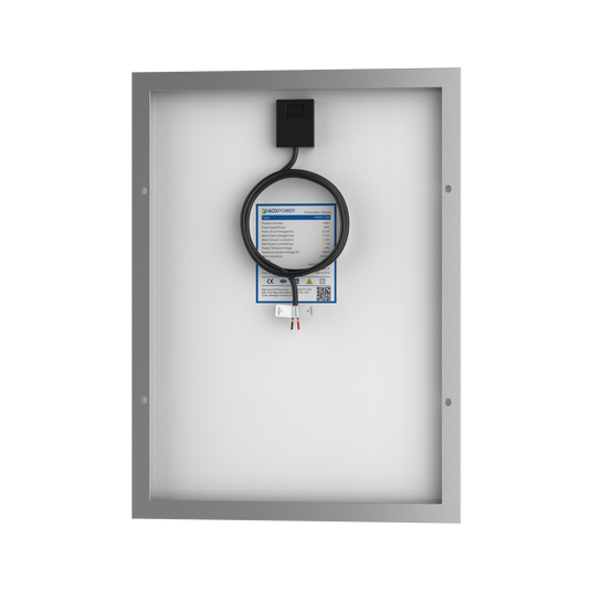 20 Watt 12 Volt Monocrystalline Solar Panel