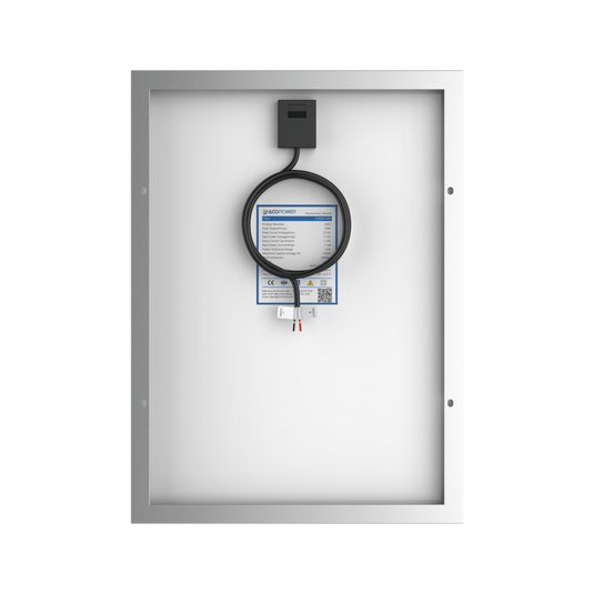 20 Watt 12 Volt Monocrystalline Solar Panel