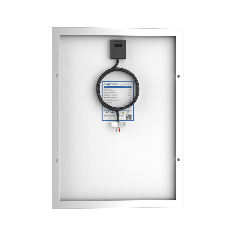 Load image into Gallery viewer, 20 Watt 12 Volt Monocrystalline Solar Panel
