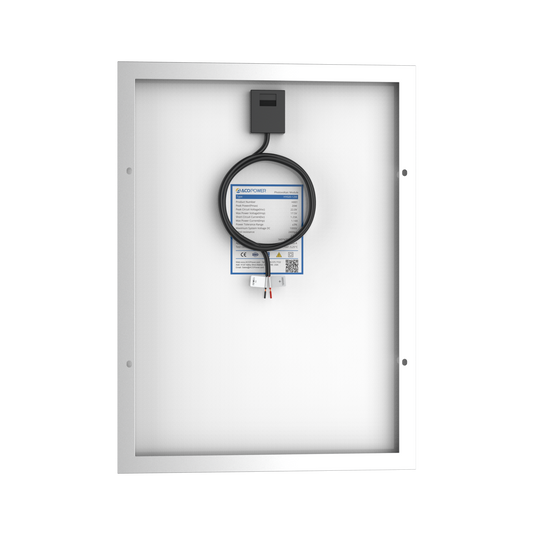 20 Watt 12 Volt Monocrystalline Solar Panel