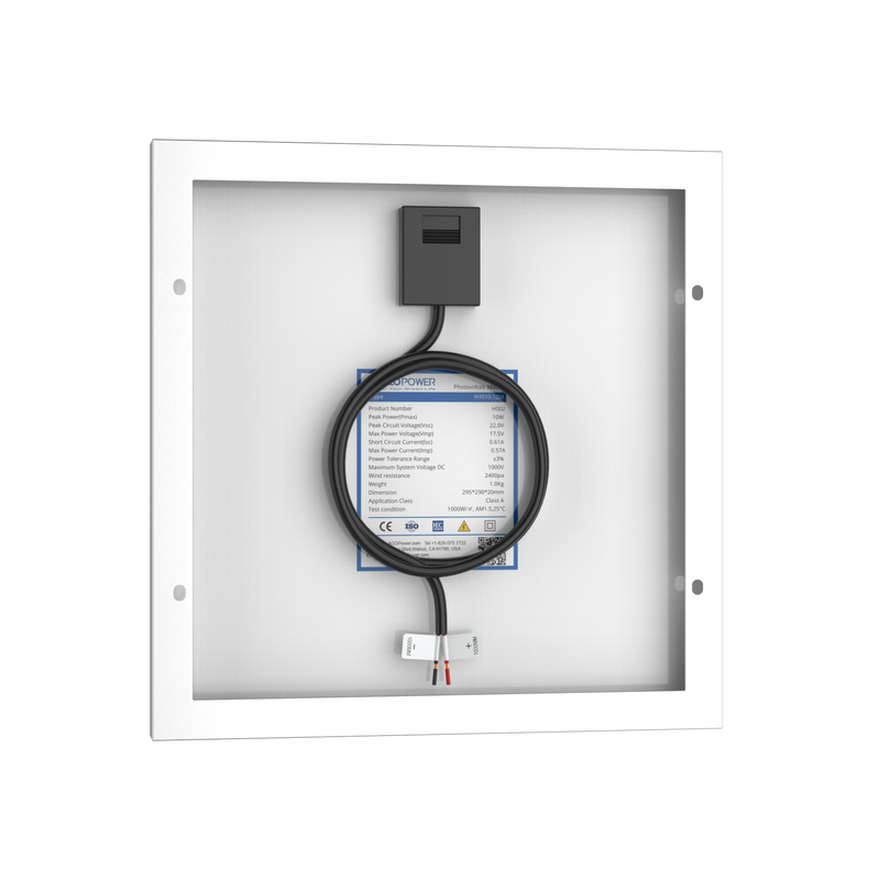 Load image into Gallery viewer, 10 Watt 12 Volt Monocrystalline Solar Panel
