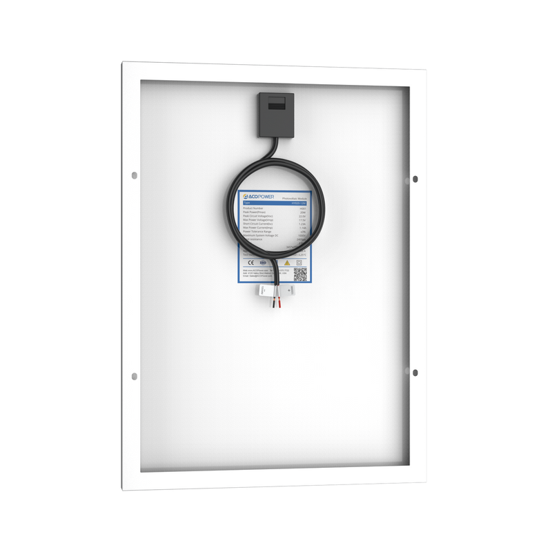 Load image into Gallery viewer, 20 Watt 12 Volt Monocrystalline Solar Panel
