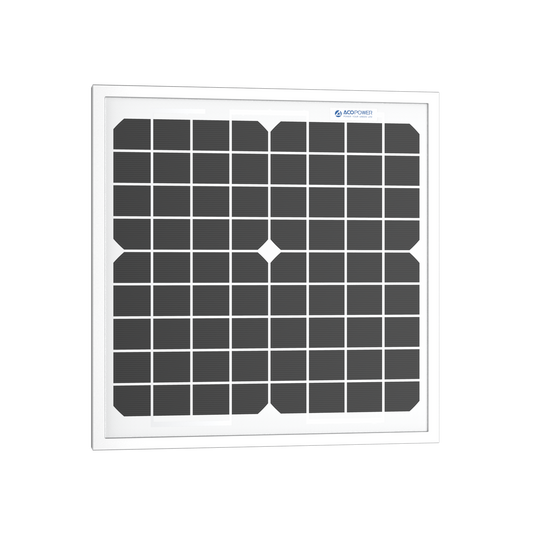 10 Watt 12 Volt Monocrystalline Solar Panel