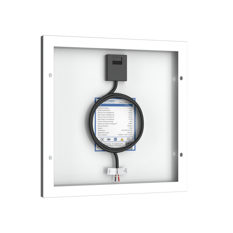 Load image into Gallery viewer, 10 Watt 12 Volt Monocrystalline Solar Panel
