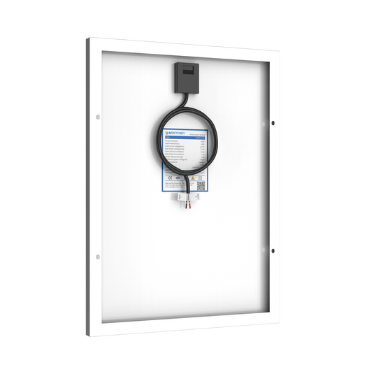 20 Watt 12 Volt Monocrystalline Solar Panel
