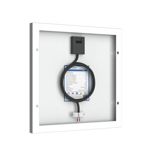 10 Watt 12 Volt Monocrystalline Solar Panel